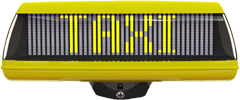 Digital taxiskylt från Pointguard